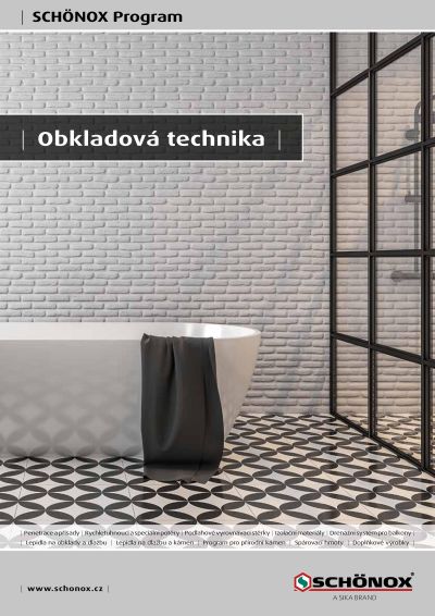 Nový katalog SCHÖNOX – Obkladová technika