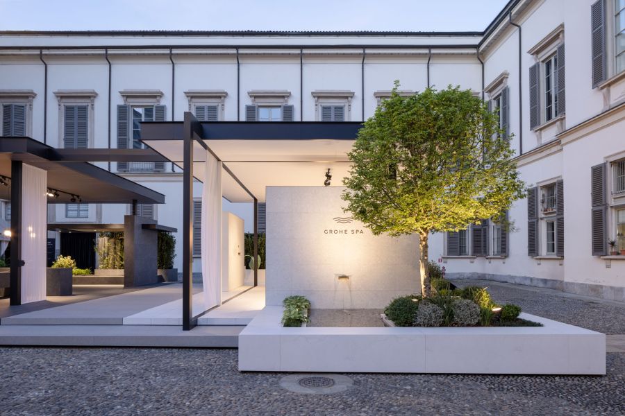 Spojení vody a architektury: GROHE SPA představuje unikátní koncept „akvatektury“ na milánském Design Weeku 