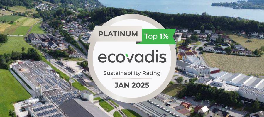 Platinová medaile EcoVadis oceňuje udržitelnost skupiny Roca