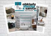 Květnové vydání profi magazínu Obklady, dlažba & sanita 2/2020