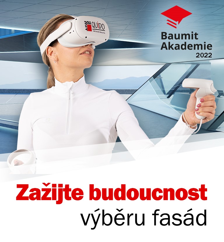 Baumit Akademie 2022 proběhne v osmi termínech po celé ČR a představí virtuální studio