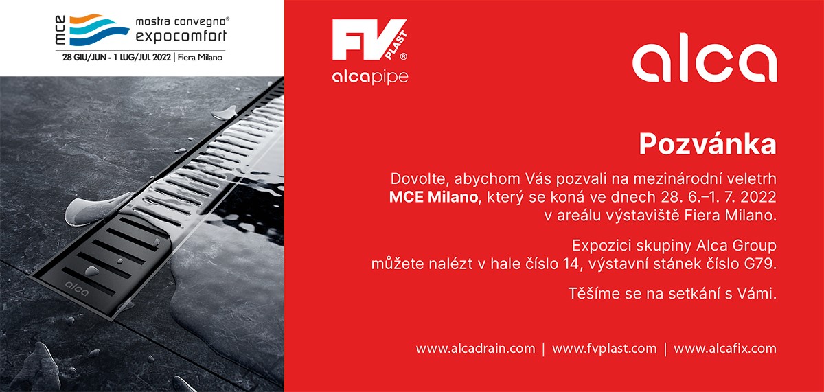 Pozvánka MCE Miláno