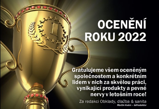 OCENĚNÍ ROKU 2022 - Přehled oceněných firem